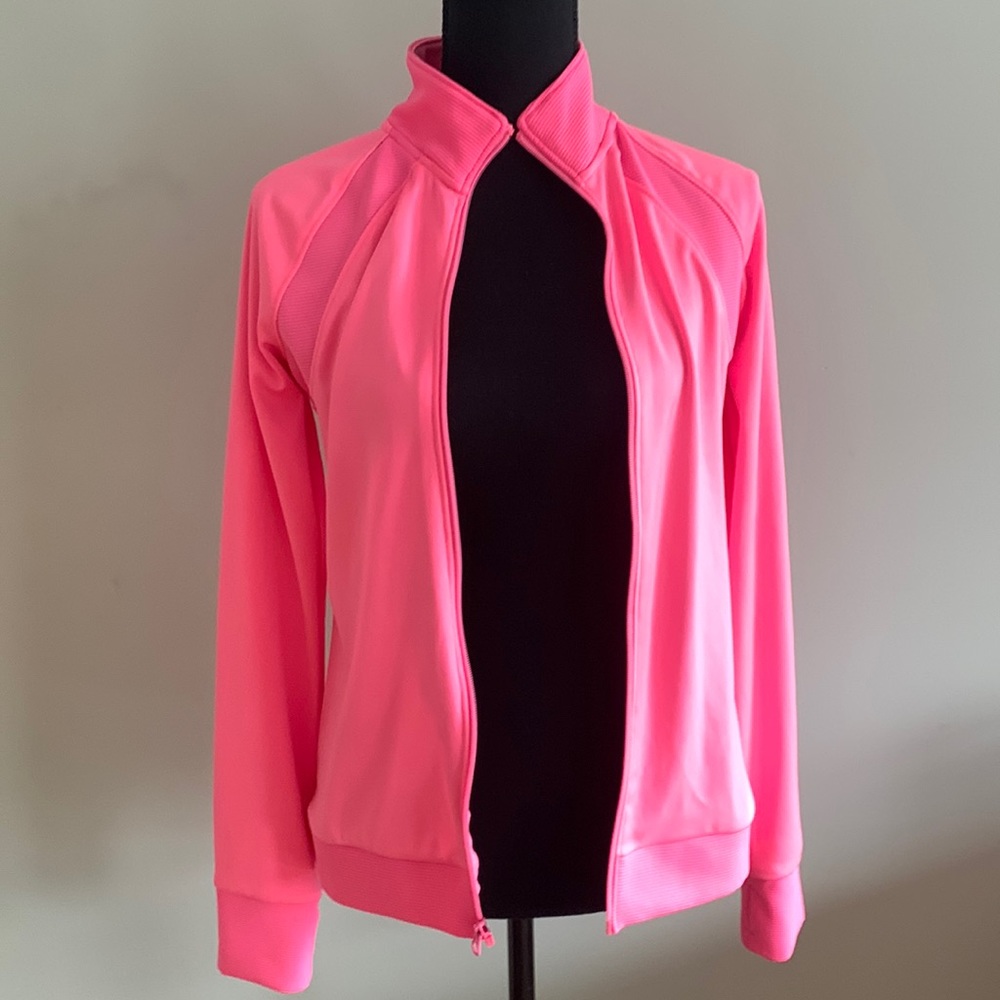 Pink workout jacket